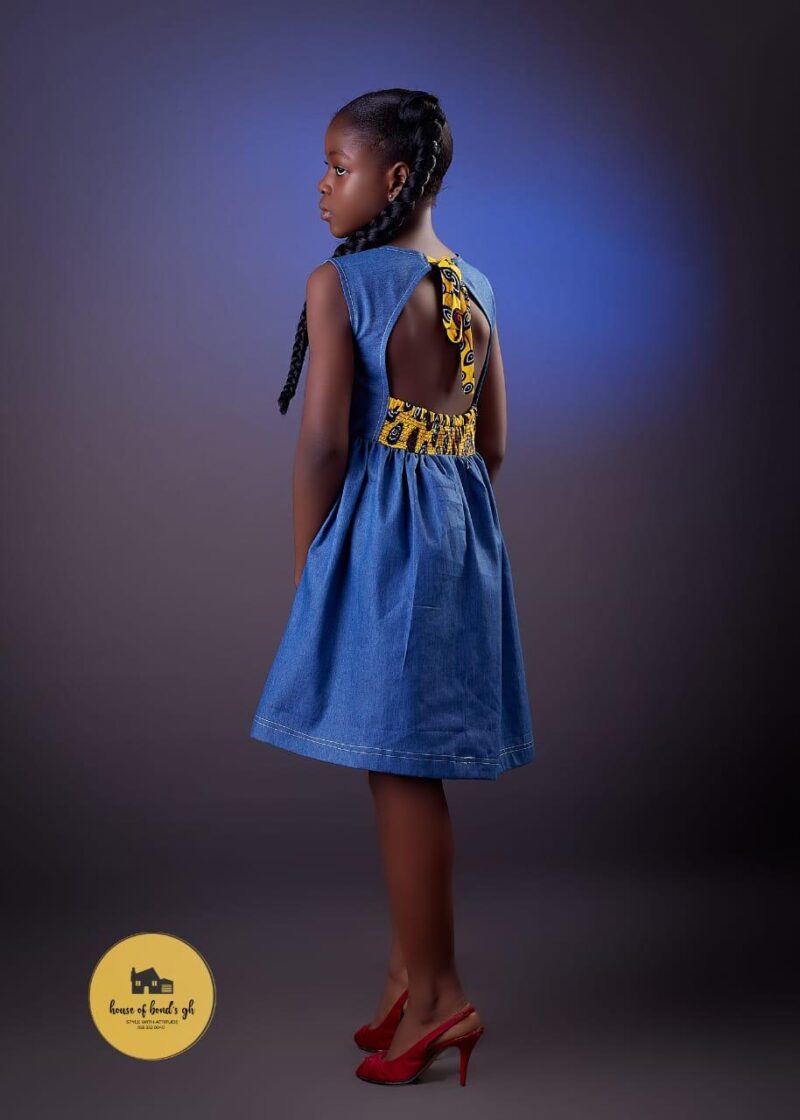 Denim & Sunshine Dress - Image 2