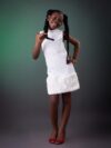 Party Dress with Ruffle Hem