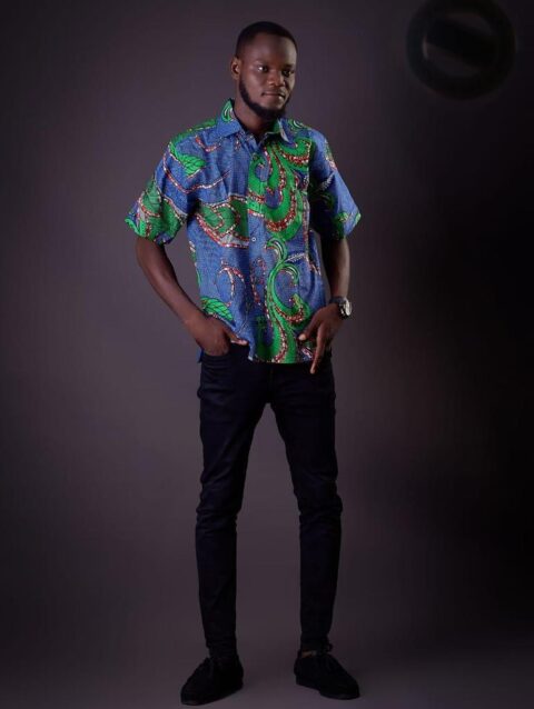 Urban Safari African Print Shirt